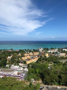 ocean view blue