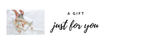 just for you